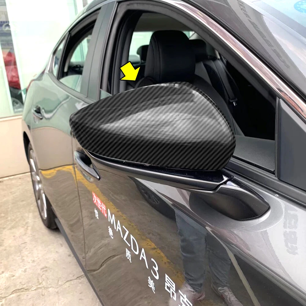 

Накладки на крыла зеркала для наружной двери Mazda 3 2019-2024