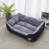 Warm Kennel, Paw Print Pet Mattress, Plush Cat and Dog Sleeping Mat