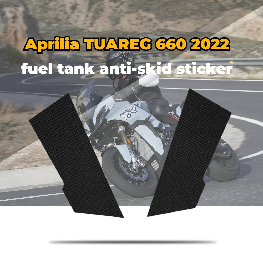Per Aprilia Tuareg 660 2022 Antiscivolo Serbatoio Olio Combustibile Lato Ginocchio Grip Decalcomania Protezione Adesivo Pad Adesivi Moto