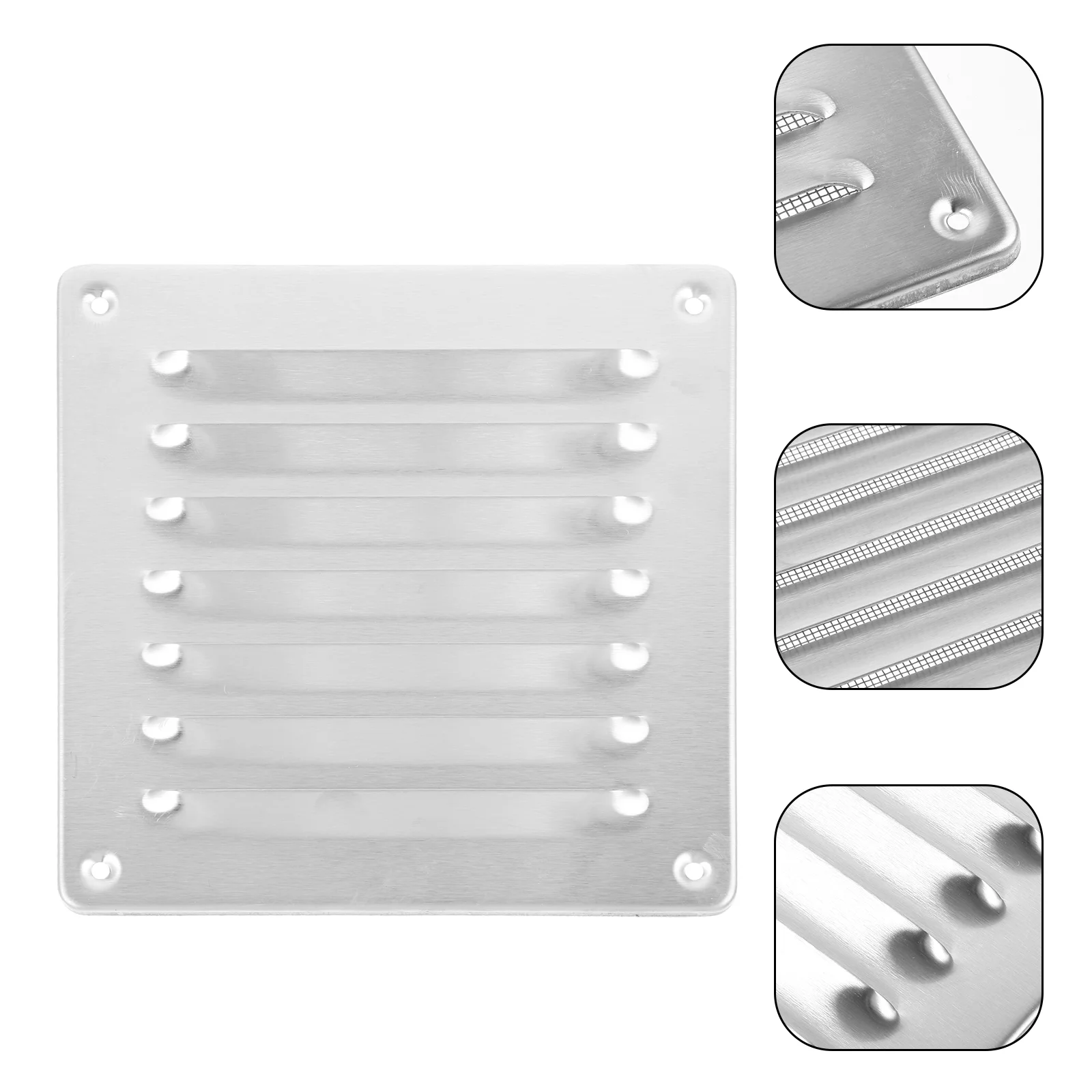 

Ceiling Panels Soffit Vents Blinds Metal Air Cover Grille Stainless Steel Louvered Return