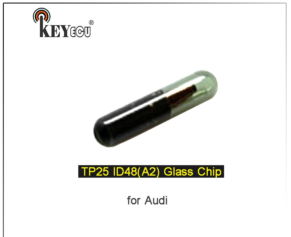 Keyforkess 1x 5x 10x 30x 50x A2 TP25 ID48 Chip di vetro Transponder chiave a distanza Chip carbonio per Audi - S21bcf907dfa94775ae61b65f46f3be98v