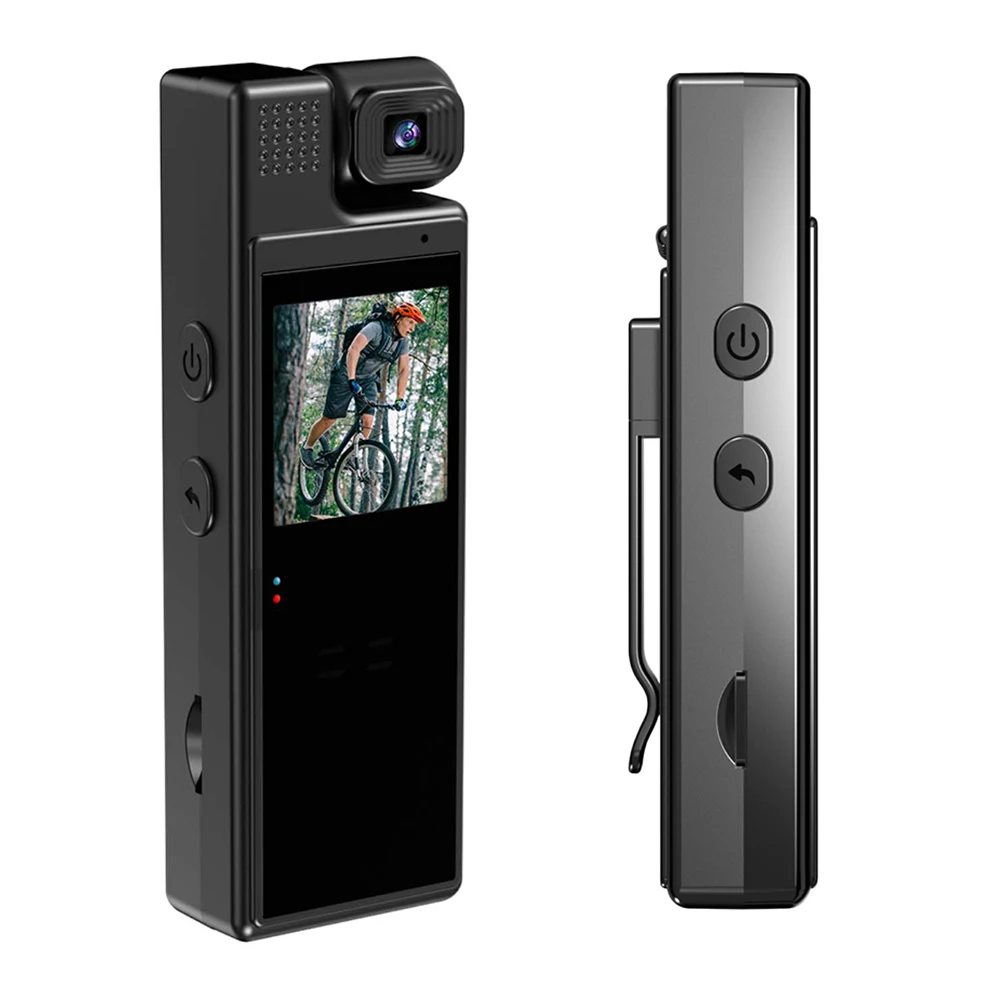 Description Picture 5 of itemFHD 1080P Mini Body Camera Miniature Camcorder with 180 Degree Rotatable Lens Pocket Video Recorder for Police/Cycling/Travel