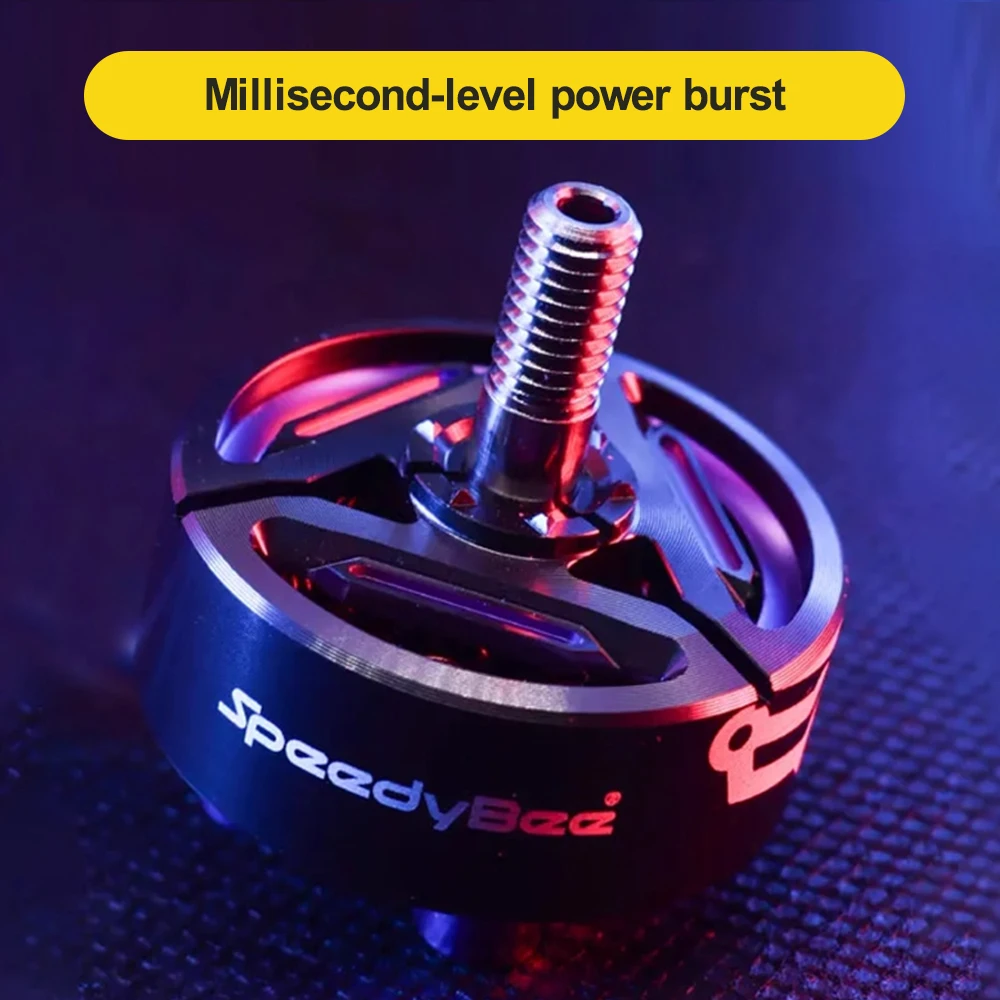 SpeedyBee 2306.5 PRO 1880KV Мотор для Mario5 5-дюймовый FPV Дрон Бесщеточный RC Гоночный мотор для фристайла thumbnail 5