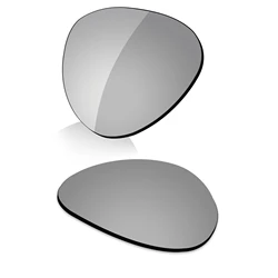 EZReplace Performance Polarized Replacement Lenses for Aviator Sunglasses - Multiple Color Options (Silver P)