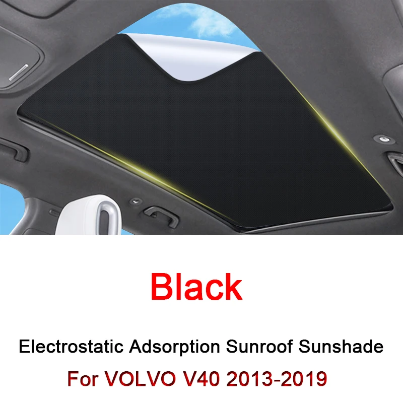 

Car Electrostatic Adsorption Sunroof Sunshade Cover For VOLVO V40 2013-2018 2019 Heat Insulation Skylight Sticker Accessories