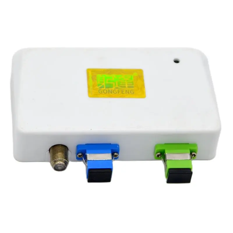 1pcs New FTTH Passive CATV Optical Receiver Network Integrated Transmission WDM Wavelength Division Multiplexer Inch F Output