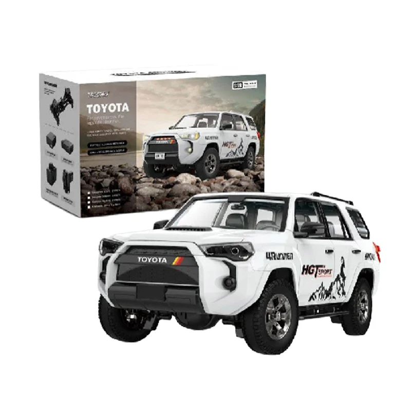 Hengguan 1/18 Super OVERLORD High Simulation Exquisite Electric Decorative Parts Light Smoke 4wd Rc Remote Control Car Boys Toy 6