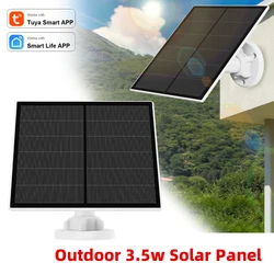 REHENTINT 5w Solar Panel Solar Panel Charger Type-C and USB Solar Panel Smart Home Waterproof Light System for Security Camera