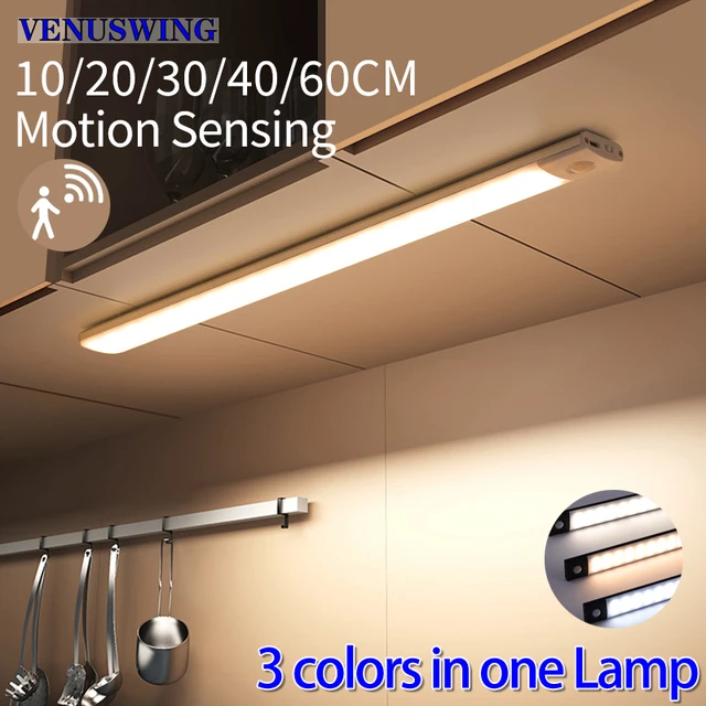 3 Éclairage à Led Lampe Detecteur de Mouvement Interieur