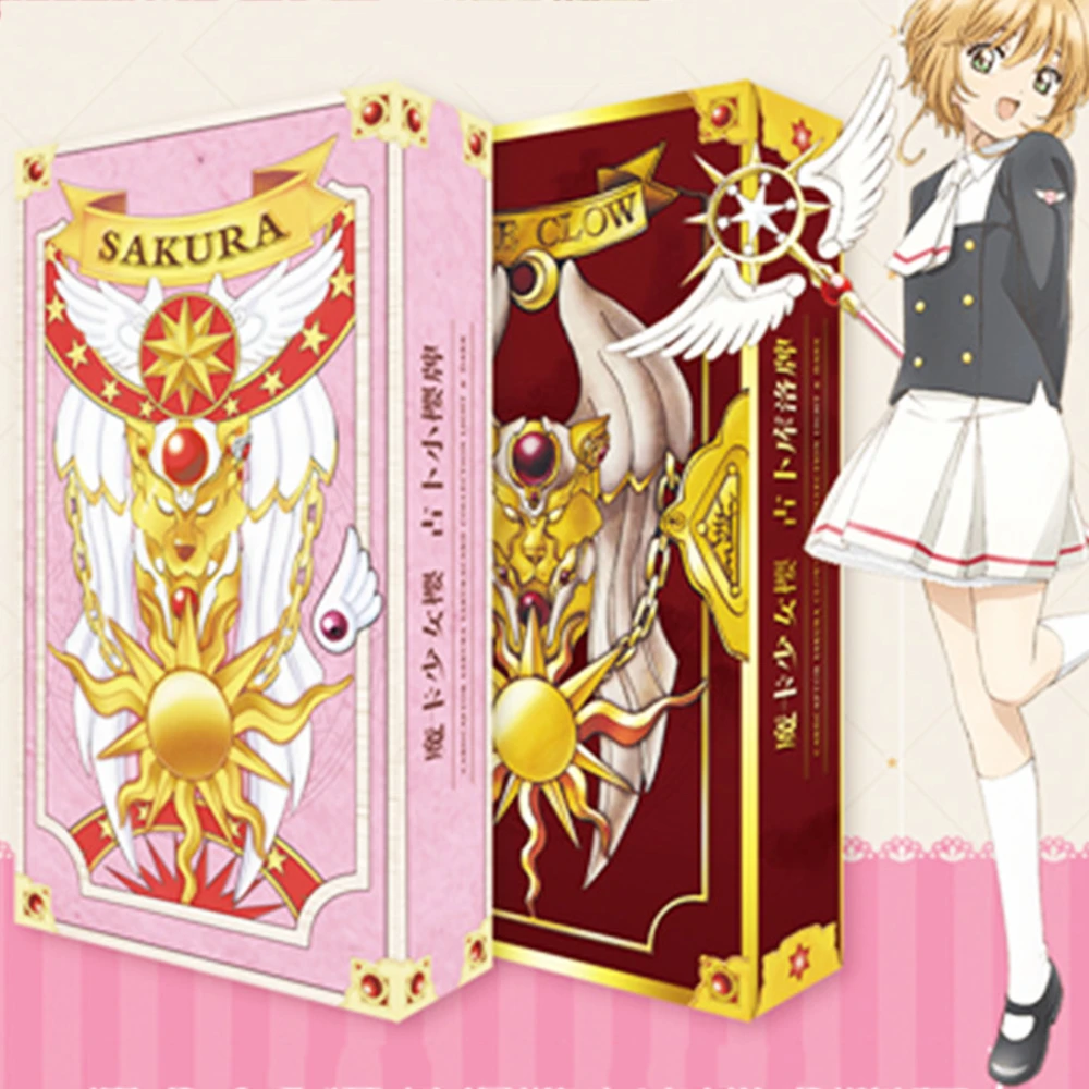 Anime Poker Card Toys Cardcaptor Sakura Lomo Play Card Postcard Sakura Clow  Treasure Clear Card Captor Toy Gift for Children| | - AliExpress