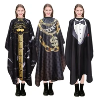 Barber Haircut Cloth Salon Hairdressing Apron Antistatic Pattern Gown Waterproof Hairdresser Capes Styling Tools Wholesale 1