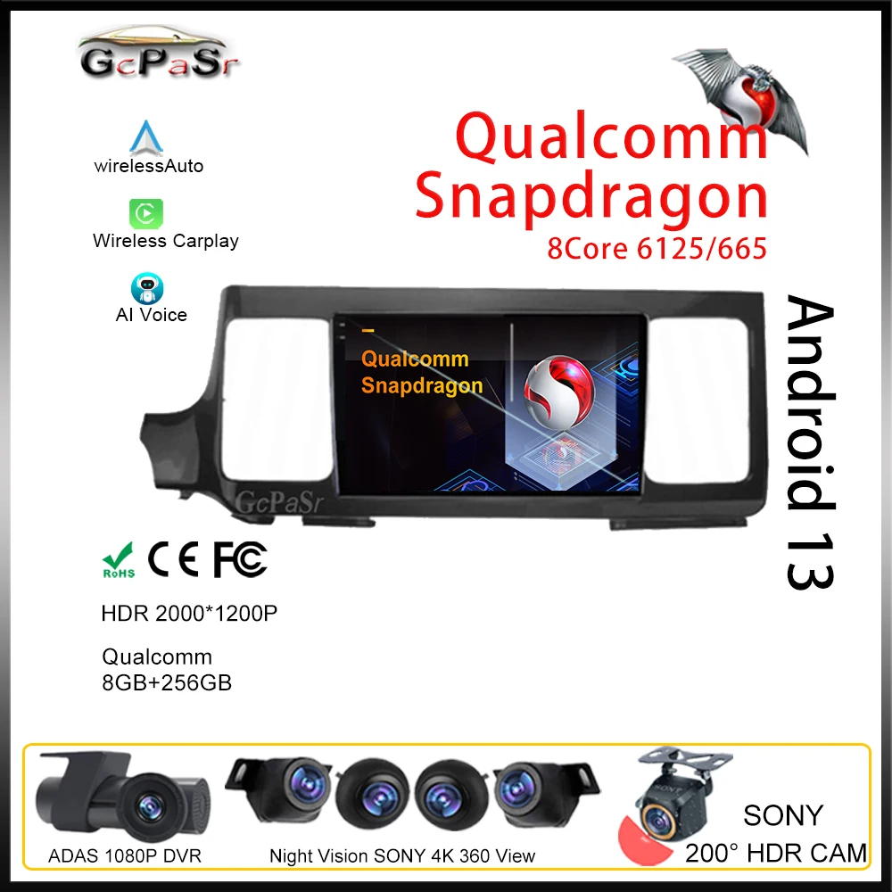 

Qualcomm Android Auto For Honda Elysion 2016 2017 Autoradio Touchscreen Radio Multimedia Car Video Player Navigation GPS Stereo