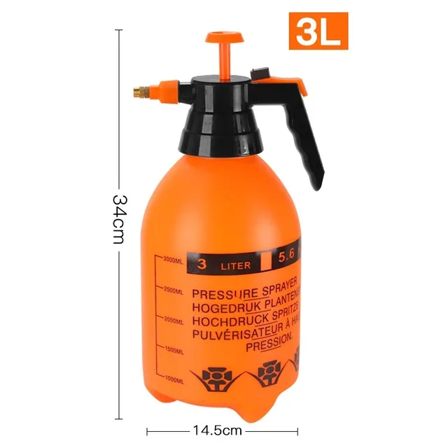 1.5/2.0/3.0L Car Washing Pressure Spray Pot Auto Clean Pump Sprayer Pressurized Spray Bottle GardeningTools 6
