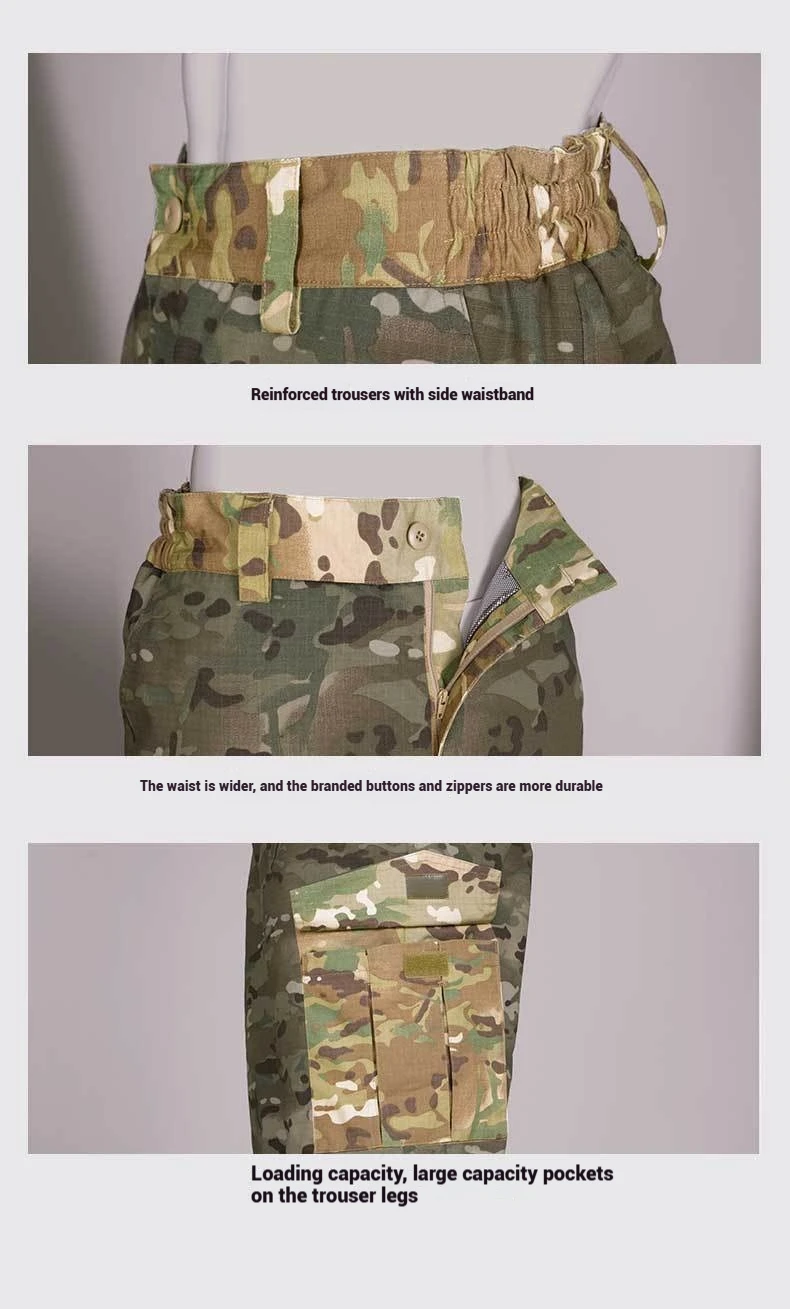 Herren-Taktikjacke mit Wärmereflexion, Tarnung, kalte Zone, Winter, gepolsterter Baumwollmantel, für den Außenbereich, warm, winddicht, langlebig – Detail 10