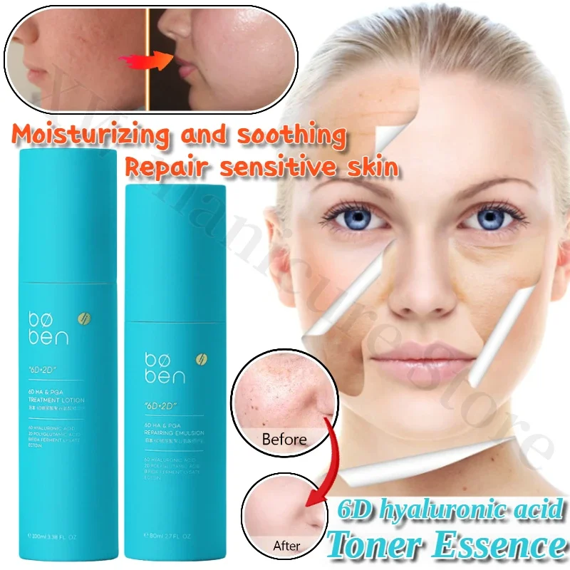 

Facial Hyaluronic Acid Toner Essence Shrinks Pores Hydrates Soothes and Repairs Sensitive Skin Nourishes The Skin Deeply