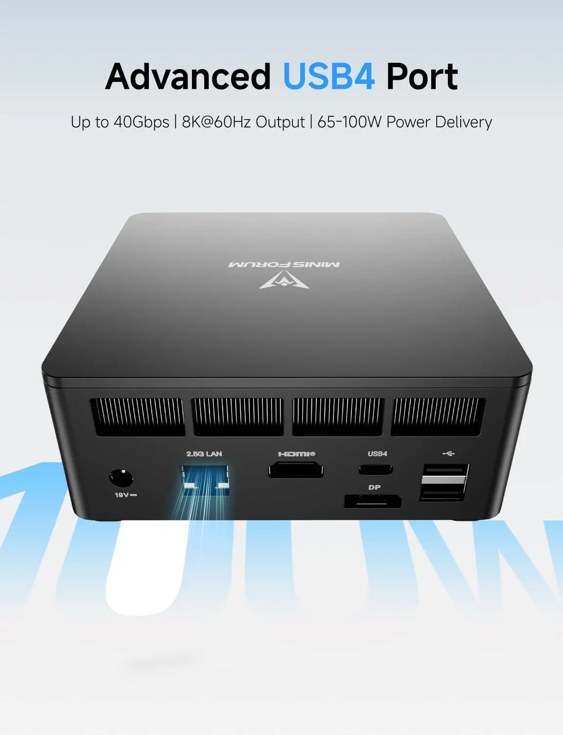Minisön UM690Slim: AMD Ryzen 9 6900HX Mini PC, 32 GB LPDDR5, 1 TB