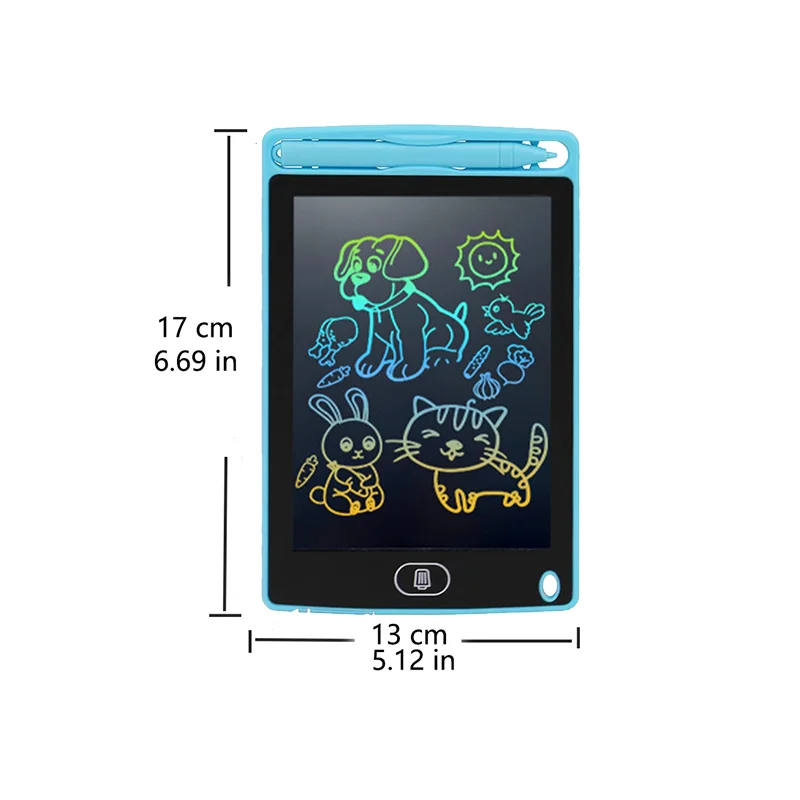 LCD 글쓰기 보드, 그림 보드, 어린이 낙서 그림 보드, 필기 칠판, 어린이 장난감, 6.5 인치