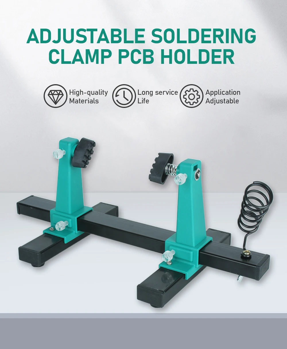 0-200mm Adjustable PCB Holder Soldering StationCircuit Board Welding Stand with