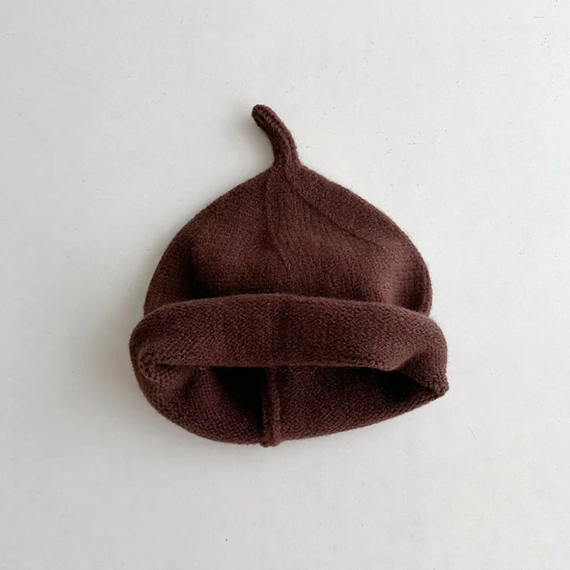 Kids Winter Crochet Hats - Newborn Boys  Toddler Girls Warm Bonnet  Cap