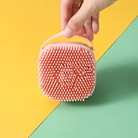 Bathroom Puppy Big Dog Cat Bath Massage Gloves Brush Soft Safety Silicone Pet Accessories for Dogs Cats Tools Mascotas Products 4