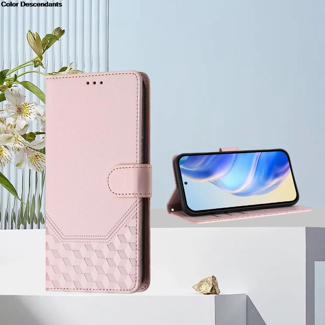 Premium Flip PU Leather Wallet Phone Case with Card Slot and Book Cover Design