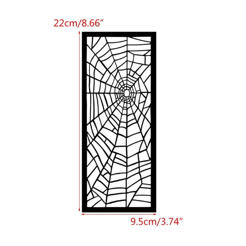 Plastic embossing folder embossing folder Q1JB Halloween spiderweb embossing templates embossing folder stencils DIY