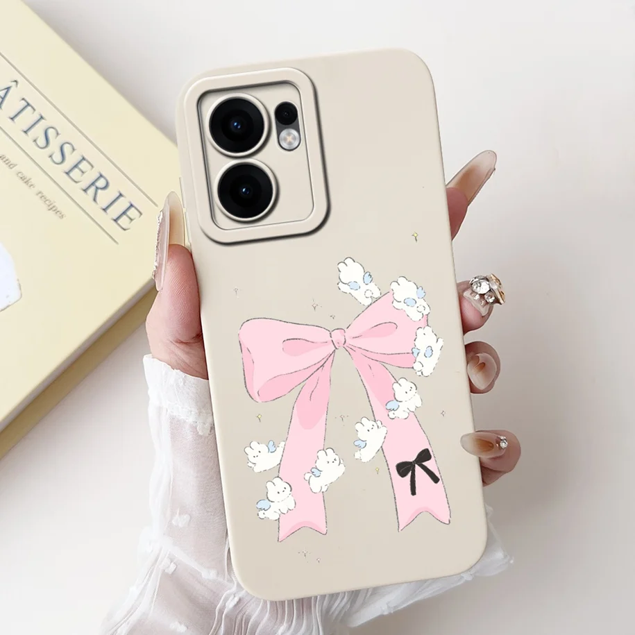 Fashion Bowknot Sunset Soft Silicone Phone Case Cover