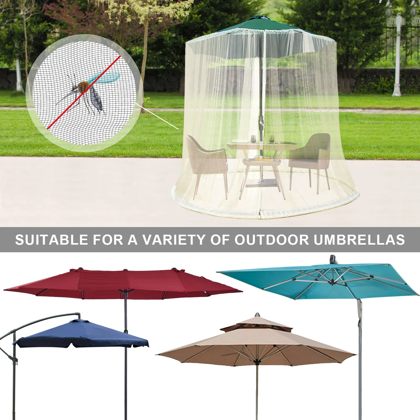 Best Mosquito Net Around Patio for Ultimate Outdoor Comfort: Real-World  Testing \u0026 Expert Insights, image size:1600x1600