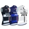 New 2025 FDJ Cycling Vest Quick Dry Bike Jersey Windbreaker Men Women Summer Ropa Ciclismo Sleeveless Bicycle Jersey Tshirt 1