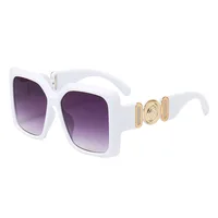 INS populaire carré lunettes de soleil femmes luxe rétro marque hommes tendance voyage lunettes de soleil femme nuances UV400 Oculus 5