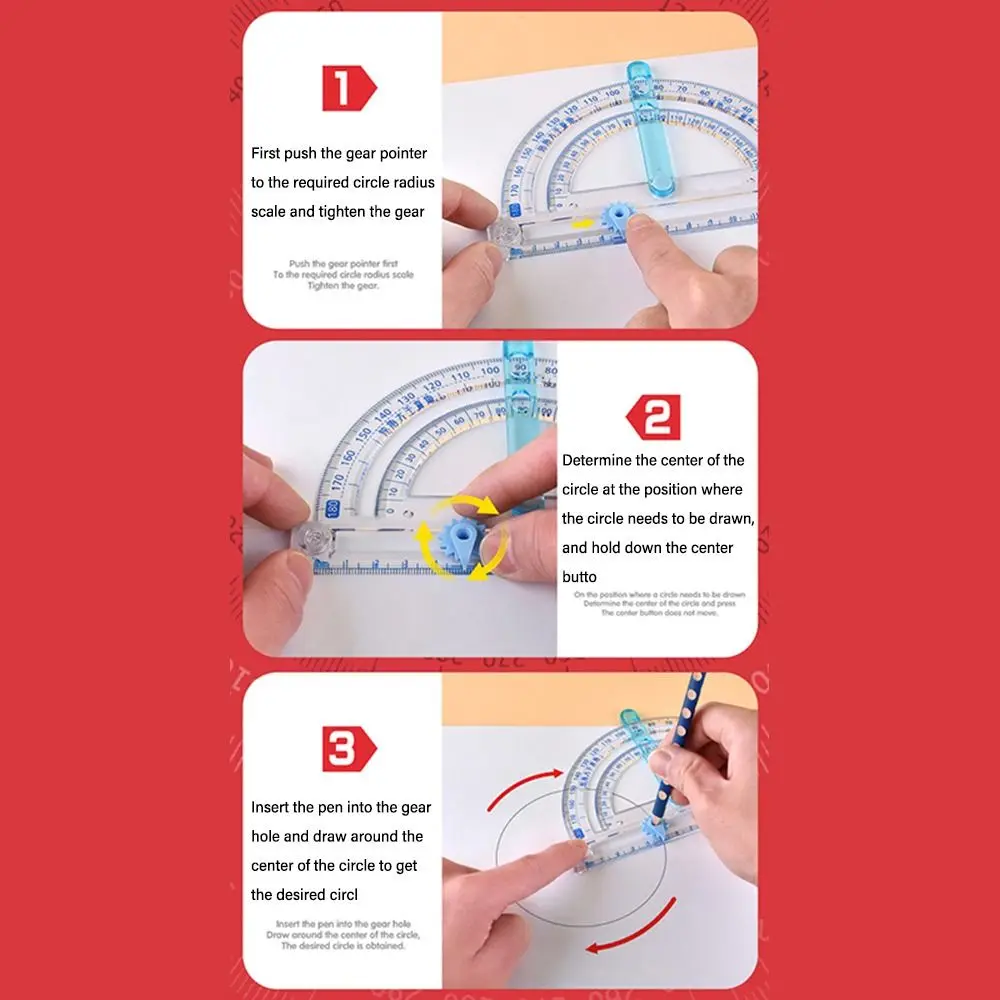 Math Decomposition Rulers Multi-Function Teaching Aids