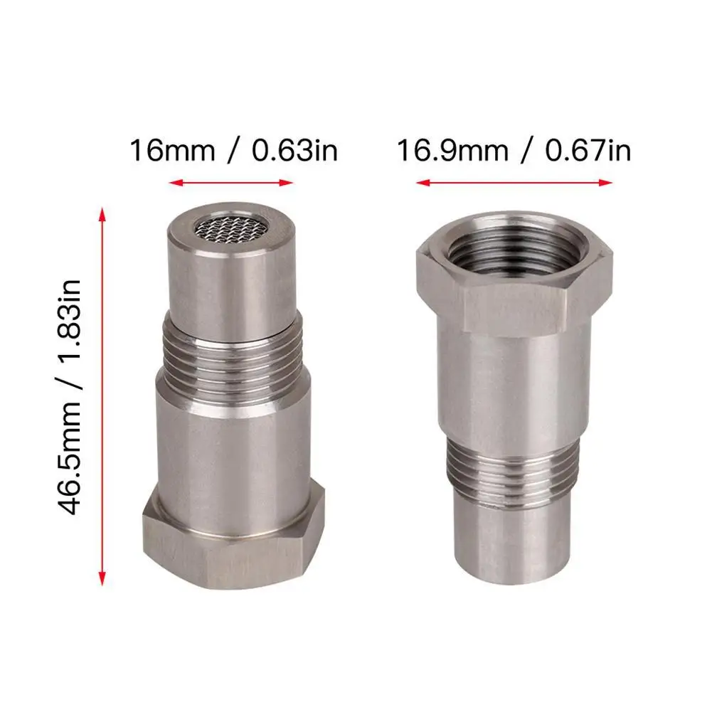 Oxygen Sensor Spacer Adapter 1/3/5PCS For Off-road Performance O2 M18X1.5 Car Accessories