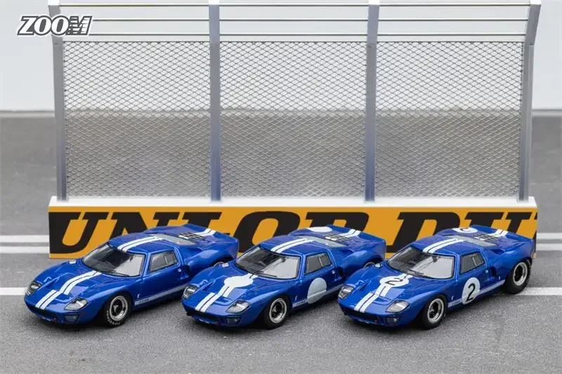 

PreSale ZOOM 1:64 Ford GT40 Mk1 Die-Cast Car Model Collection Miniature