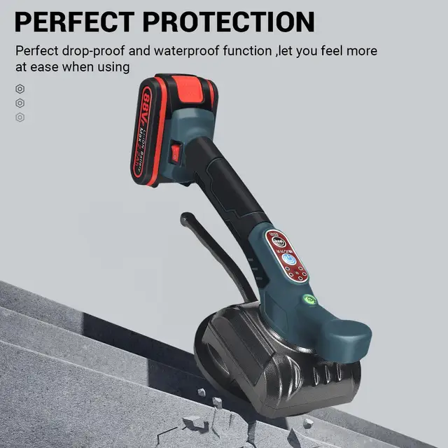 Vibratore Per Piastrelle Con Ventosa 14cm - 10 Velocità, Portata 50kg, Per Piastrelle Fino A 120x120cm - Foto 7