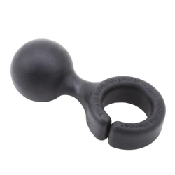 Versatile Clip - On Holder for Walking Sticks, Umbrellas, and Phones (Black)