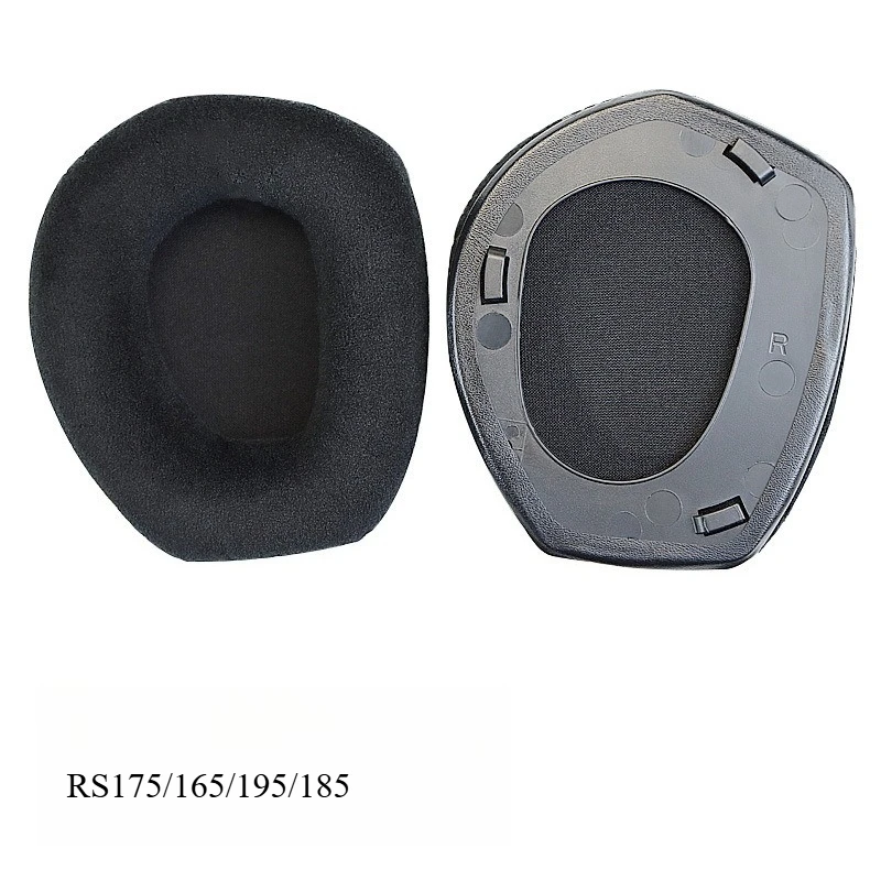 Replacement EarPads With Plastic Hooks for Sennheiser RS195/185/175 RS165 RS160 RS170 RS180 HDR165/185 Cushion Cover Ear pads