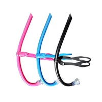 Silicone Front Swimmer Snorkel for Diving Training Swim Snorkel Swimming Front-breathing Tube Adults Snorkel Diving Tube 1