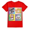 Kawaii Boys T-shirt Cartoon Lanky Box Cute Print Short Sleeve Girls Clothes Summer Casual Fashion Funny Cotton Children Tops Tee 4