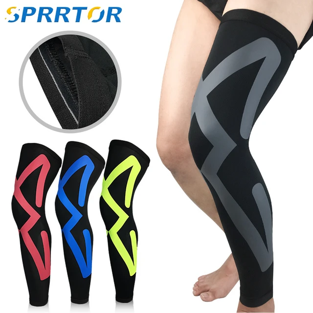 1Pcs Compression Leg Sleeve Full Length Leg Sleeves Sports Cycling Leg  Sleeves for Men Women,Running,Basketball&Fitness - AliExpress