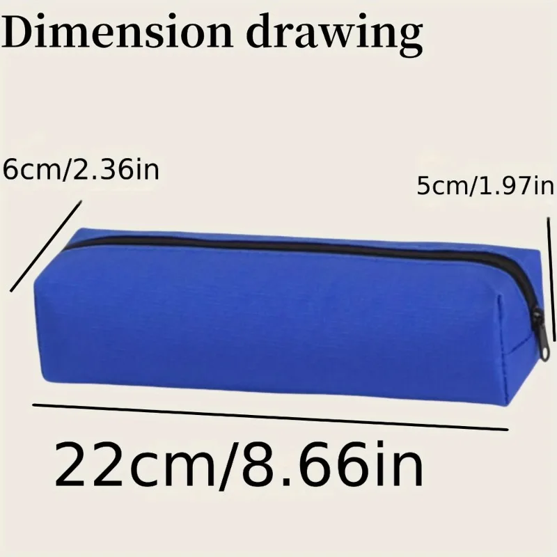 مقلمة شخصية نقش اسمك - سعة كبيرة، 8 ألوان. هدية مثالية للطلاب والمكتب. متينة وفريدة من نوعها