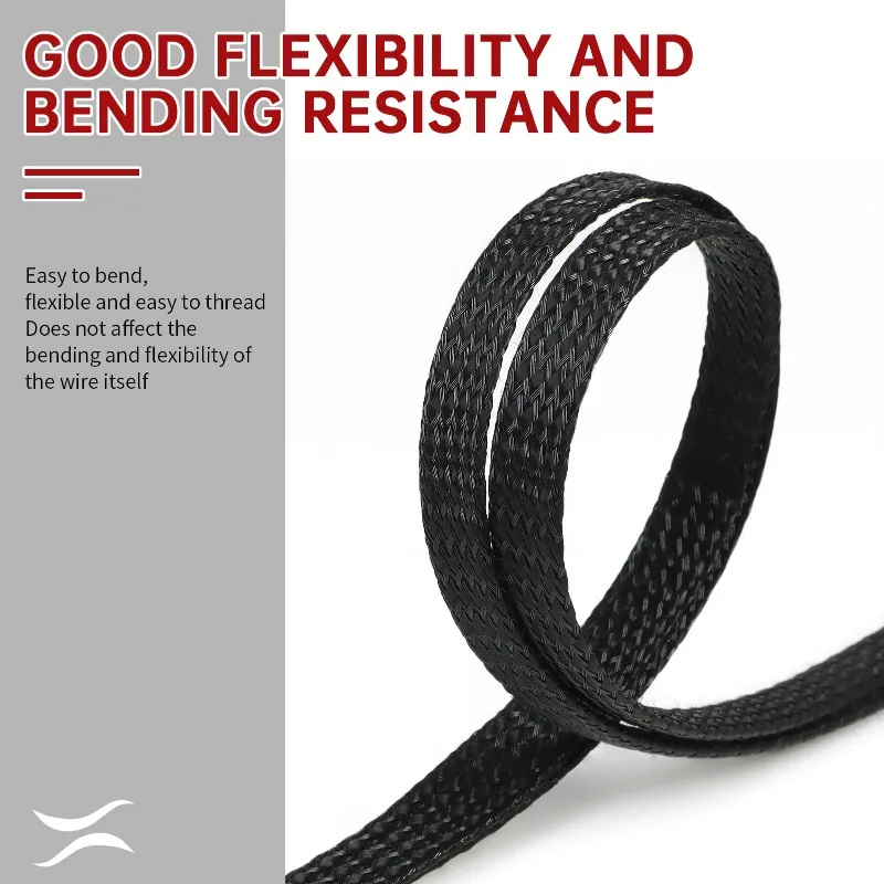 Expandable Braided Cable Sleeve – Premium Insulation and Protection