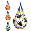 1P Ball Net Bag Basketball Tote Bag Youth Football Net Outdoor Sports Nylon Mesh Storage Ball Type Thickened Net Bag Ball Calcio 4