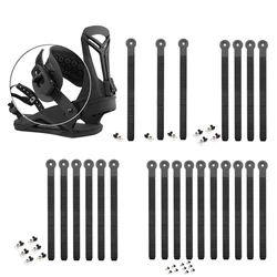 YOUZI Universal Snowboard Ankle Ladder Strap Binding Replacement Sturdy Simple Installation Ankle Strap Snowboard Binding Parts
