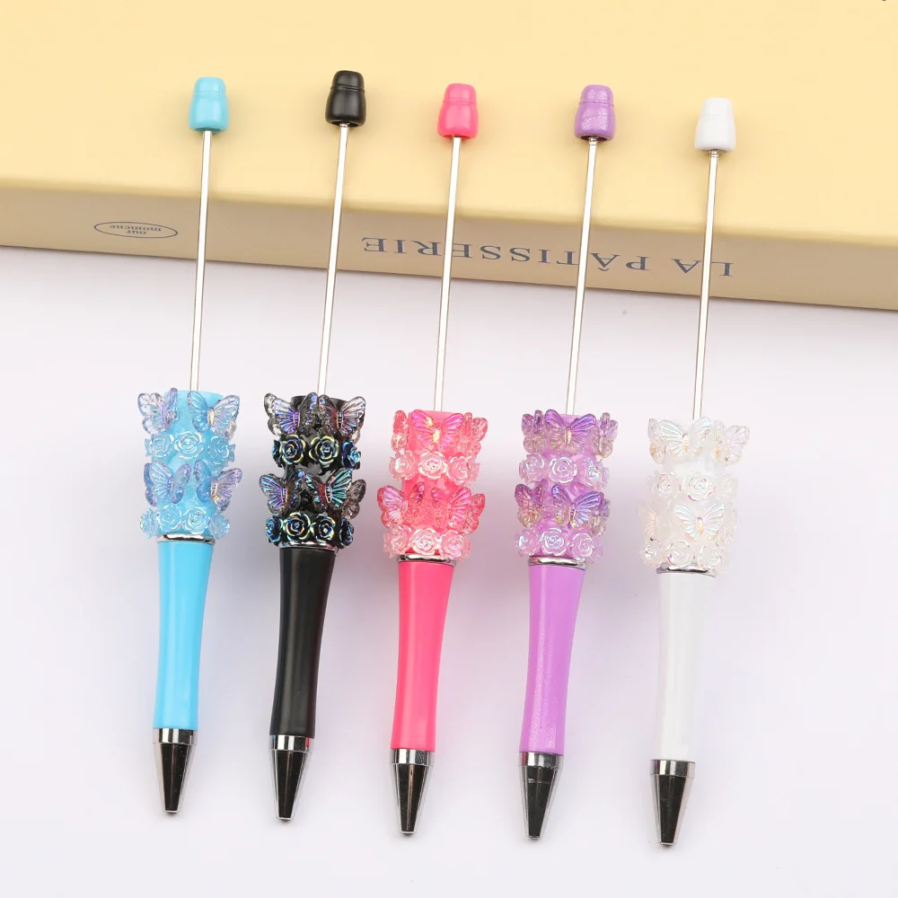 Cordial Design 20Pcs 18*149MM Jewelry Findings & Components/DIY Beaded Pen Accessories/Beadable Pen Findings/Cute Plastic Pens - cordial