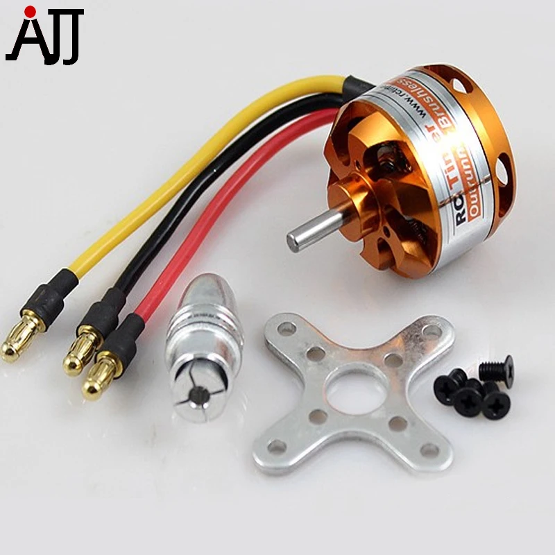 DYS D2822 Brushless Motor 1100KV 1450KV 1800KV 2600KV 2-3S For RC Aircraft Plane Multi Copter Brushless Outrunner Motor I.53025383