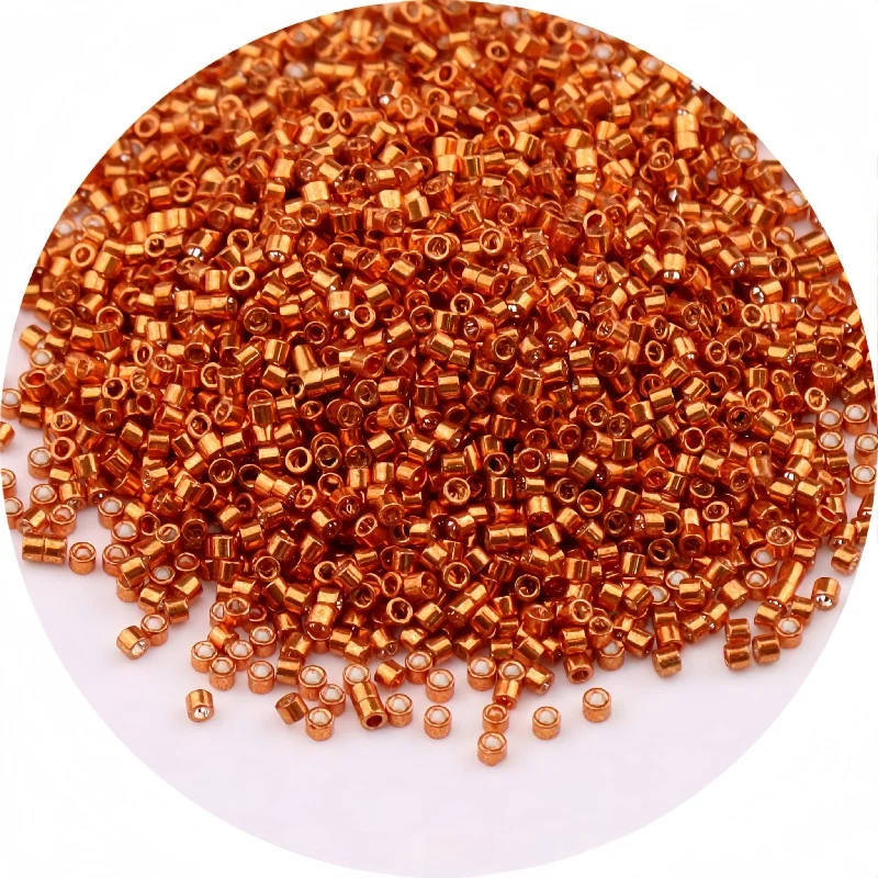Antique Finish Uniform Metal Beads - 1.3x1.6mm (1680 Pieces)