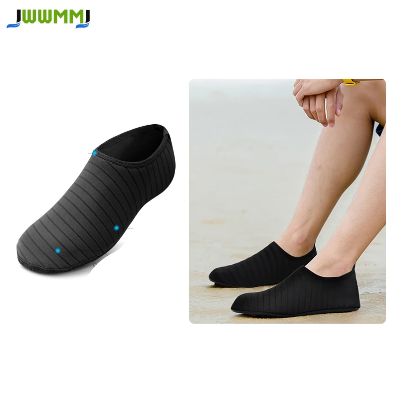 1pair Mens/Womens Quick-Dry Barefoot Water Shoes Aqua Yoga Socks For Beach Pool Surf Swim Sport Breathable Swimming Shoes