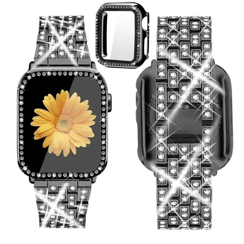 Elegant Diamond Bling Strap and Case