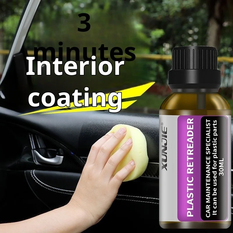 Car interior plastic refurbishment agent Dashboard wax special