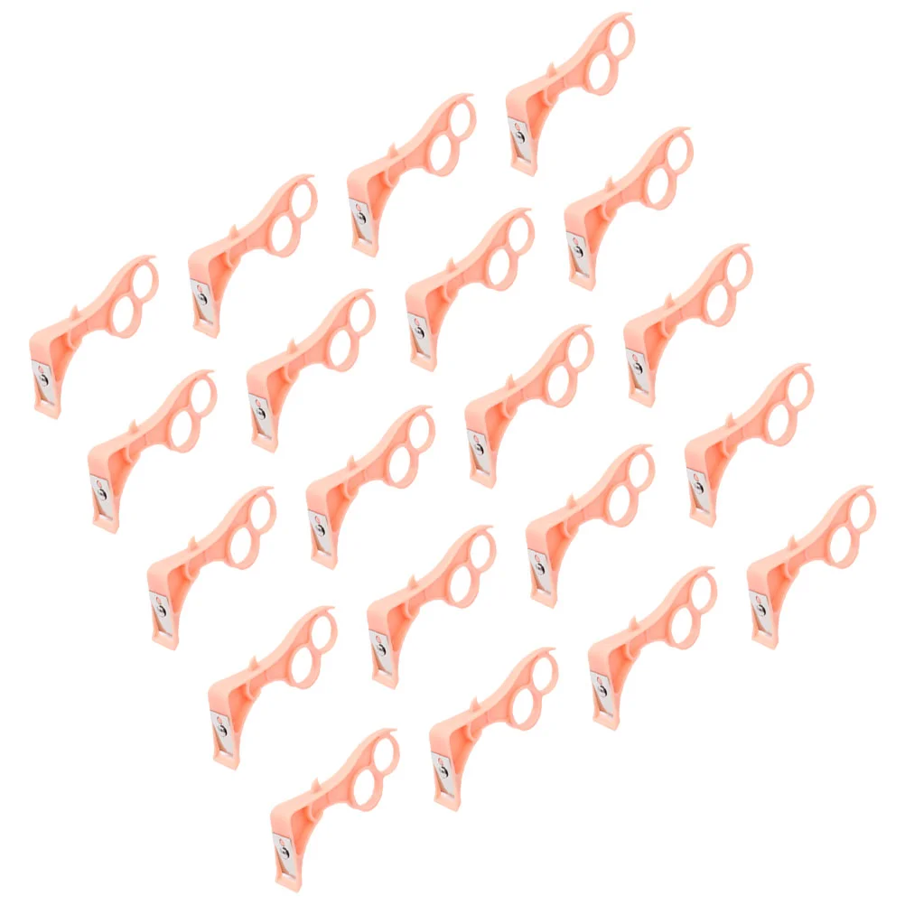 

20 Pcs Peeler The Domestics Hand-cranking Household Stainless Steel Kitchen Fruits Ring Tool Peeling